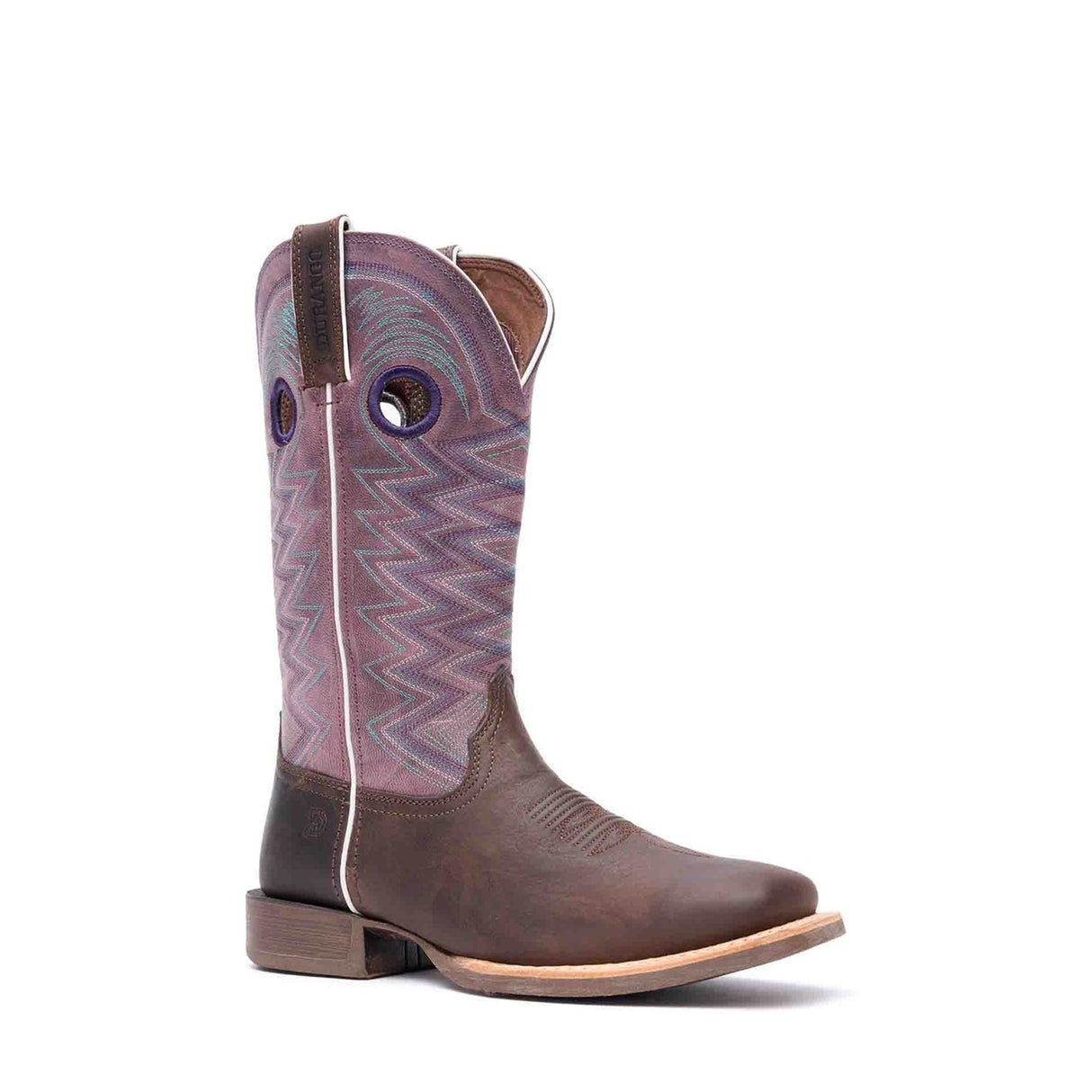 Damen Lady Rebel Pro Westernstiefel Dunkle Erde und Amethyst