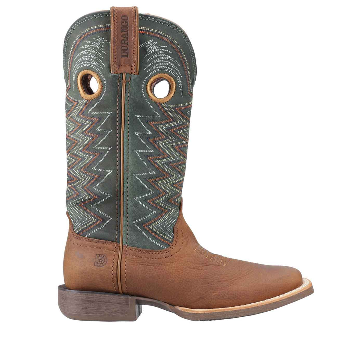 Damen Lady Rebel Pro Westernstiefel Weizen und Aquamarin
