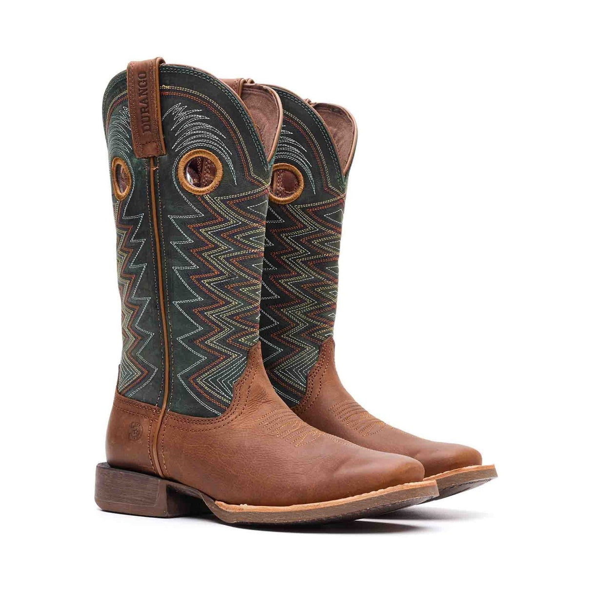 Damen Lady Rebel Pro Westernstiefel Weizen und Aquamarin