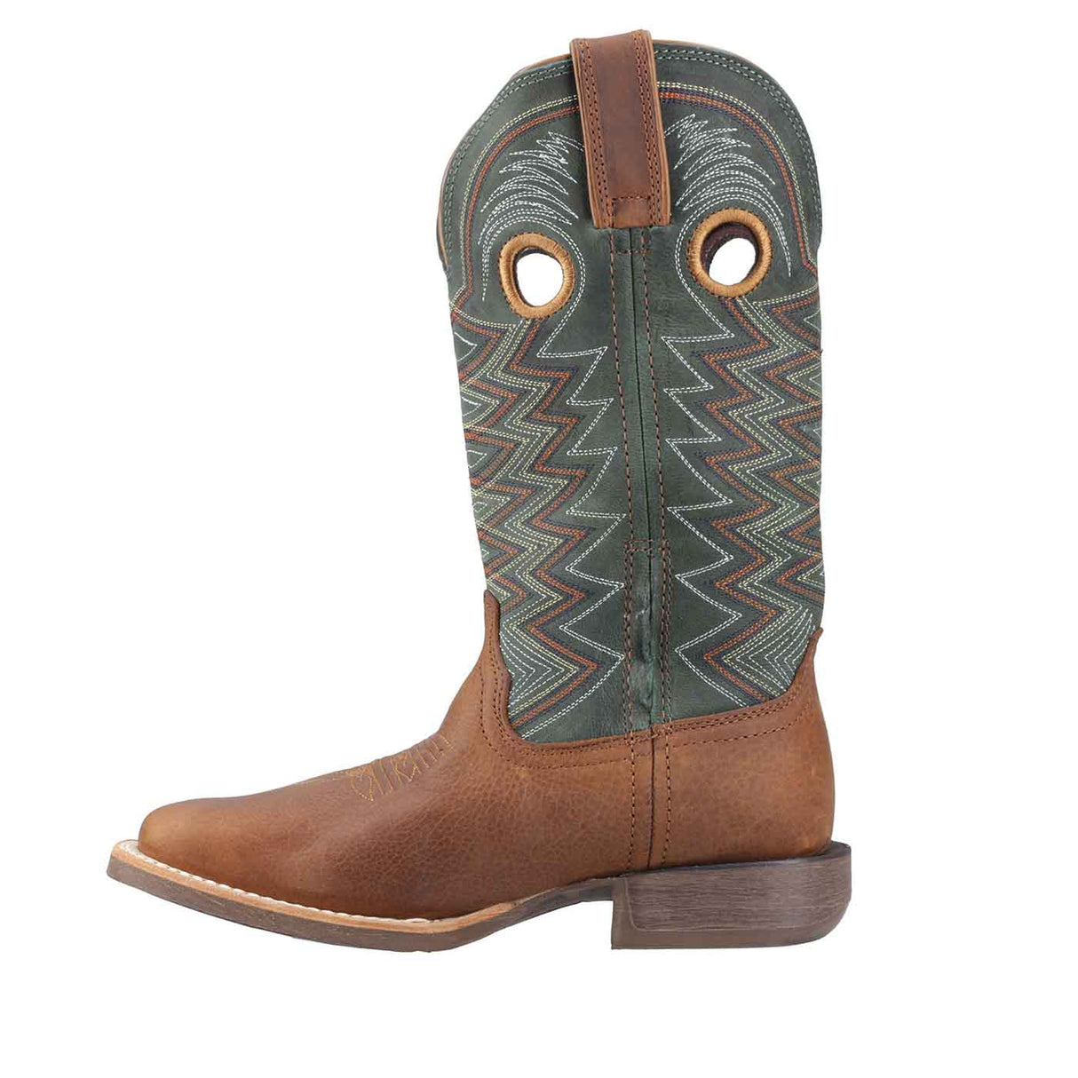 Damen Lady Rebel Pro Westernstiefel Weizen und Aquamarin