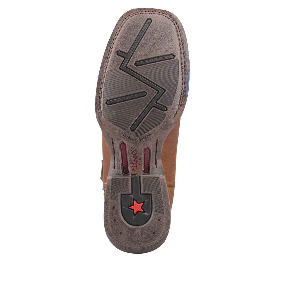 Damen Lady Rebel Pro Westernstiefel Weizen und Aquamarin