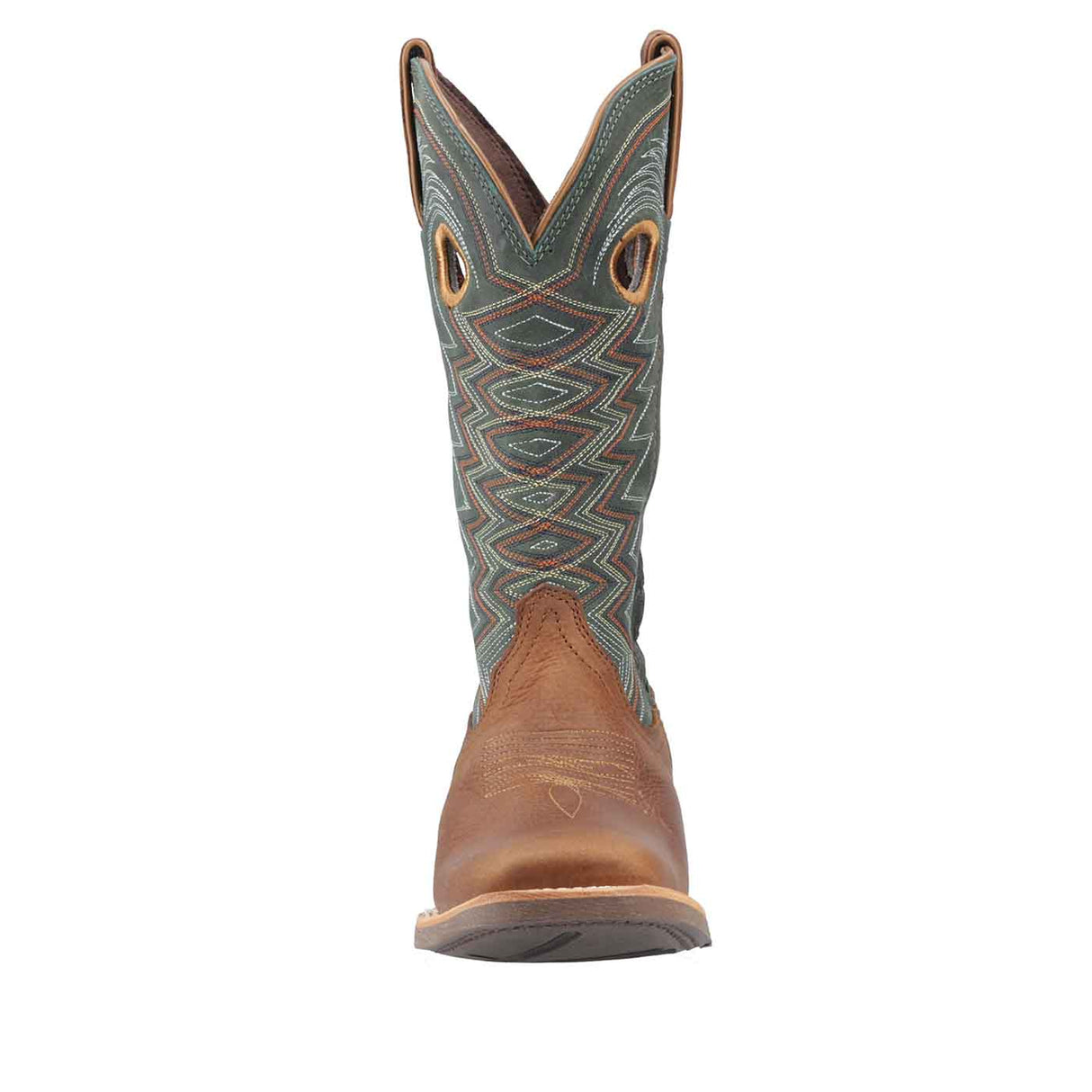 Damen Lady Rebel Pro Westernstiefel Weizen und Aquamarin
