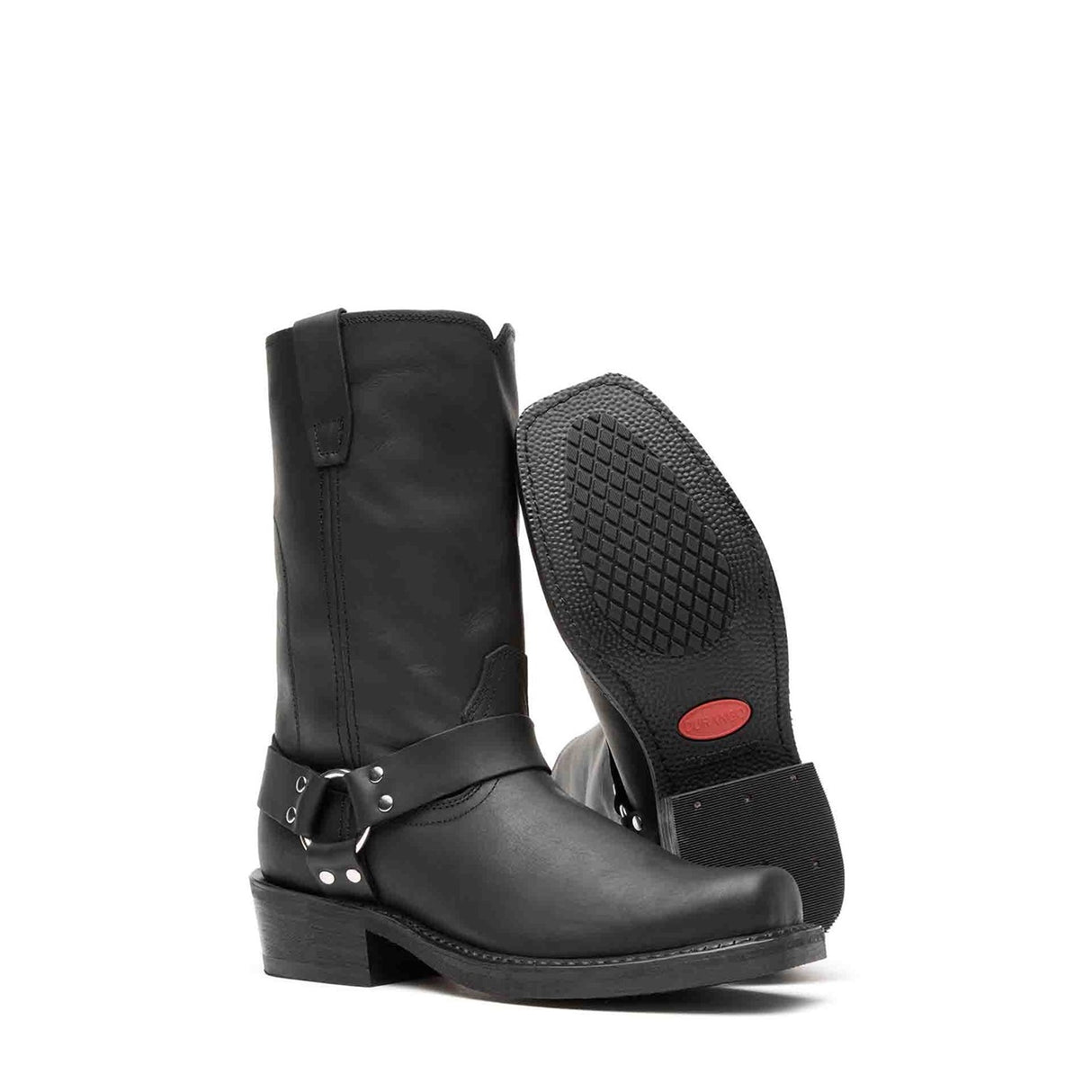 Herren Harness Bikerboots Schwarz Geoelt