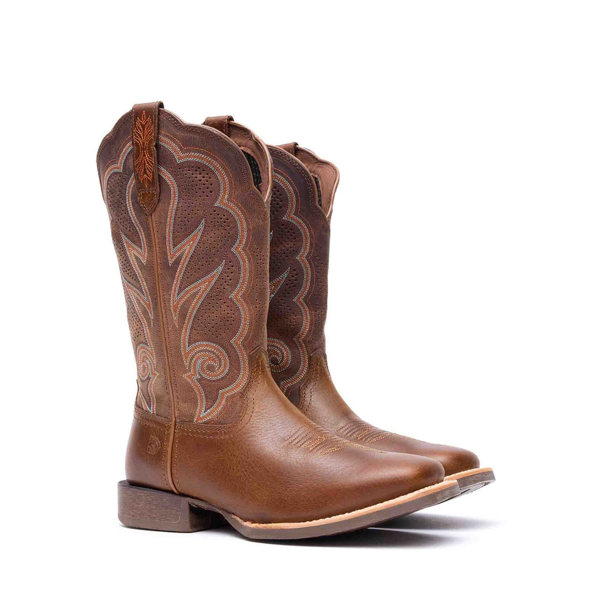 Damen Lady Rebel Pro Westernstiefel Distressed-Cognac
