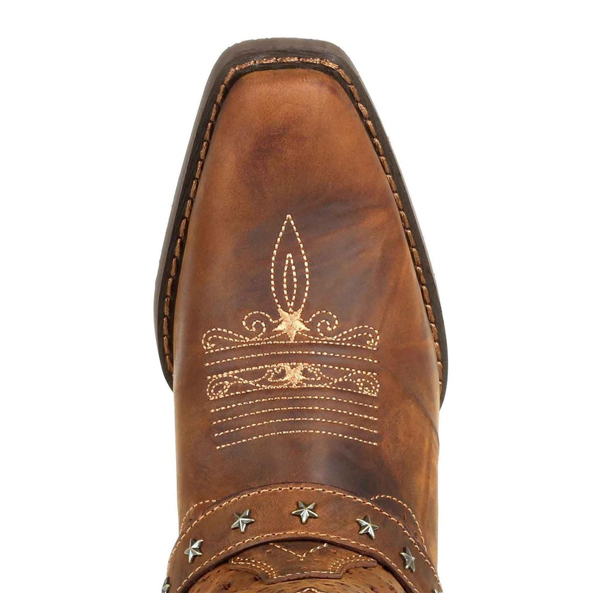 Damen Crush Westernstiefel Rehbraun