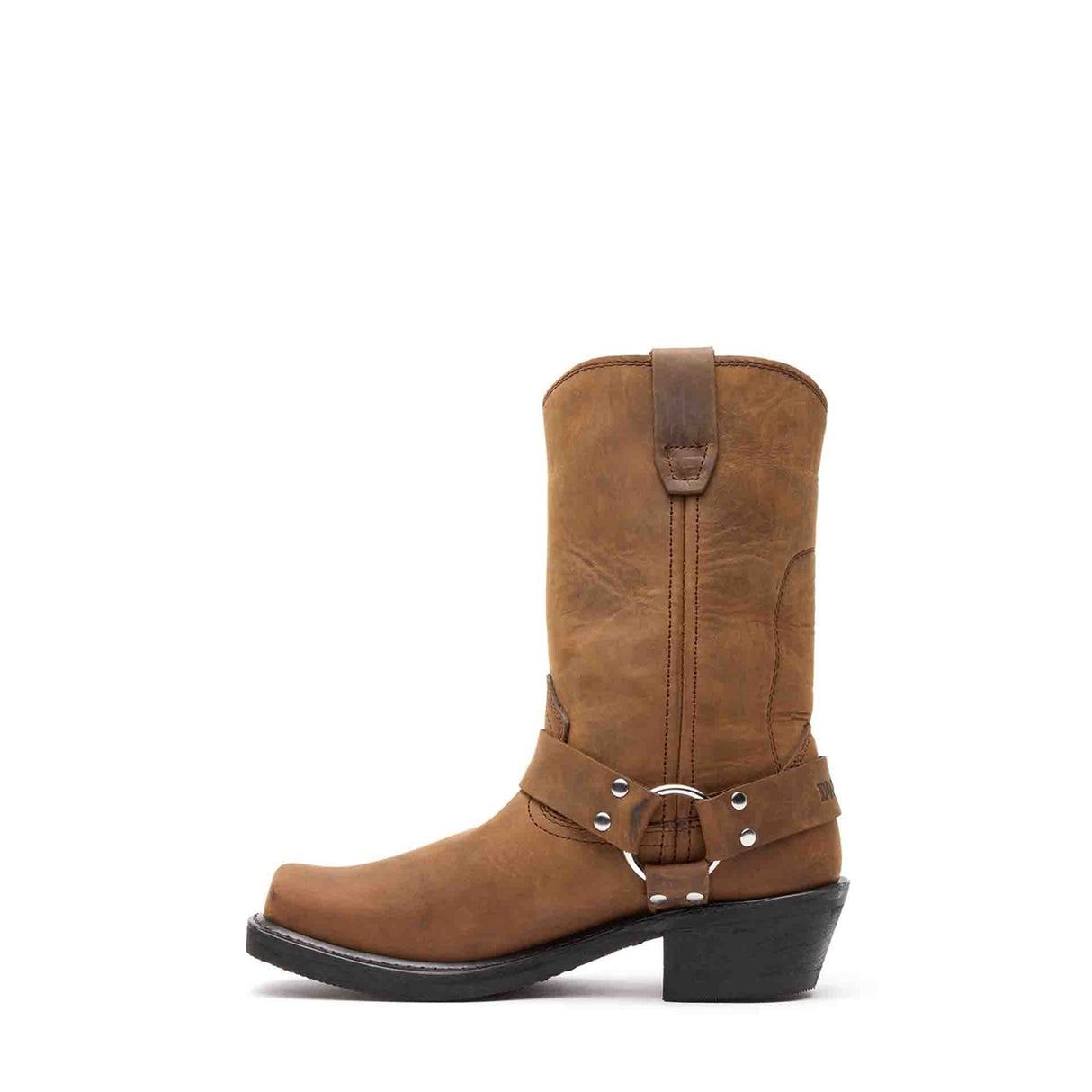 Damen Harness Bikerboots Braun Harness