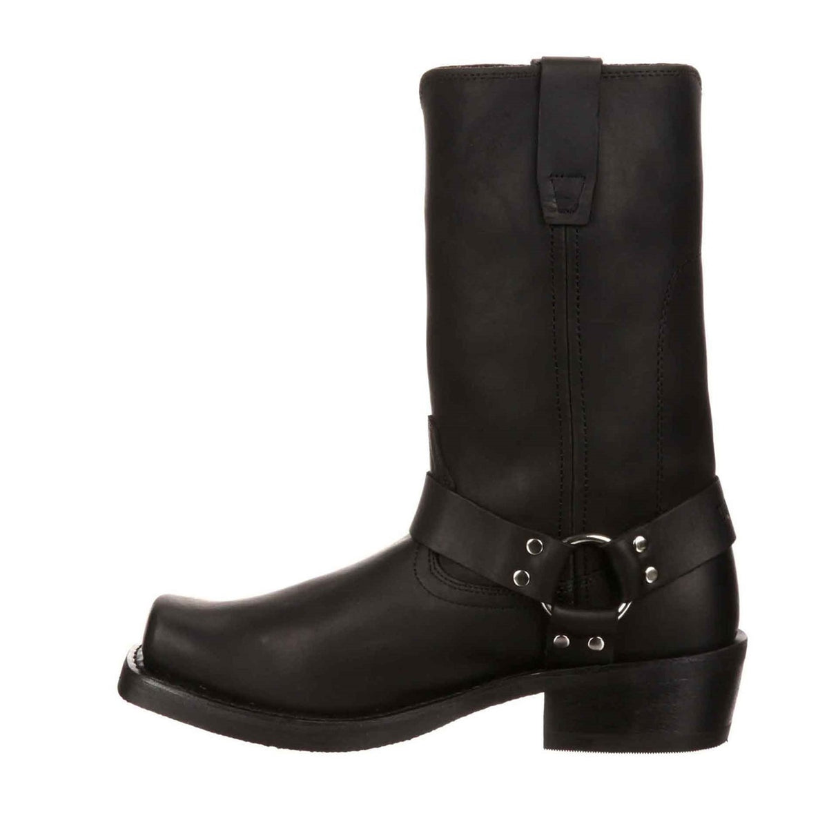 Damen Harness Bikerboots Schwarz