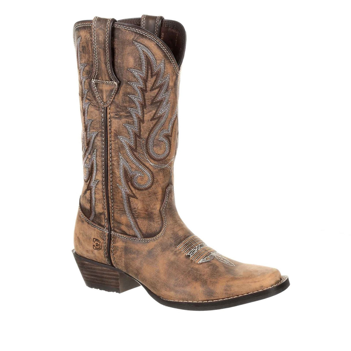 Damen Dream Catcher Westernstiefel Distressed-Braun