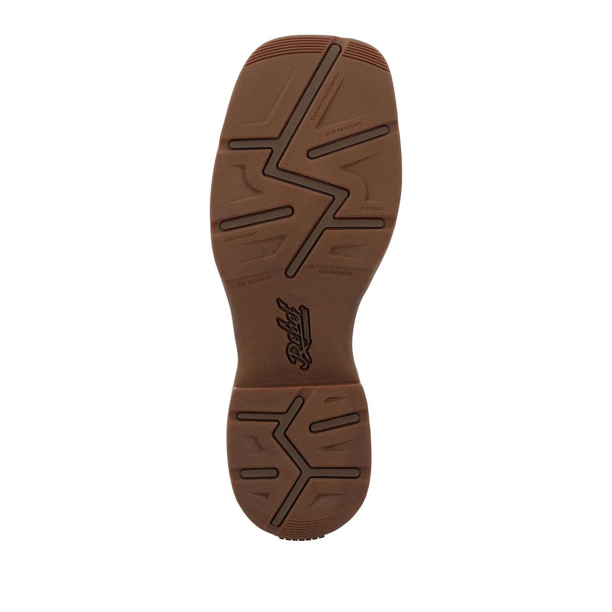 Herren Rebel Westernstiefel Sattelbraun