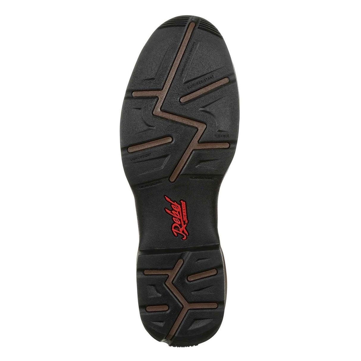 Herren Rebel Wasserfeste Westernstiefel Kojoten-Braun