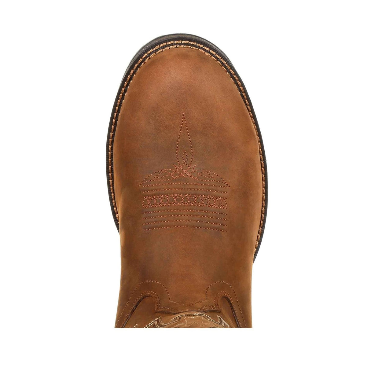 Herren Rebel Wasserfeste Westernstiefel Kojoten-Braun