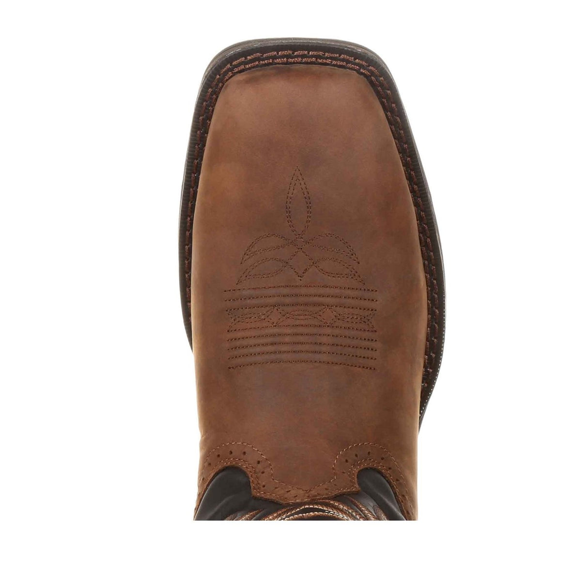 Herren Rebel Westernstiefel Schokolade und Mitternacht