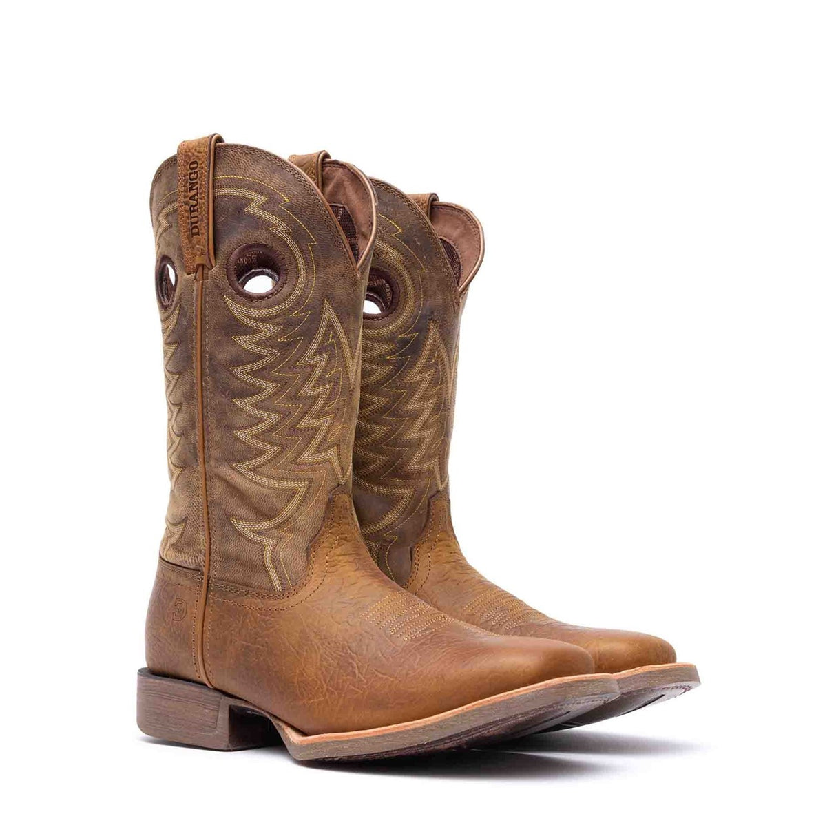 Herren Rebel Pro Westernstiefel Flachsbraun