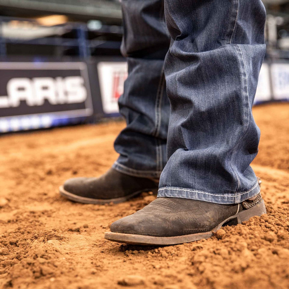 Herren Rebel Pro Westernstiefel Denimblau