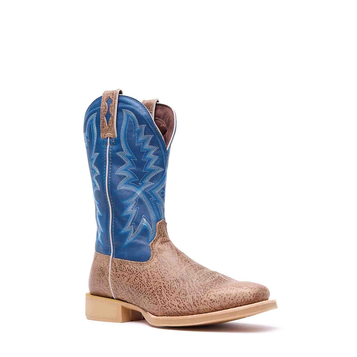 Herren Rebel Pro Lite Westernstiefel Helles Bueffelbraun und Nebel