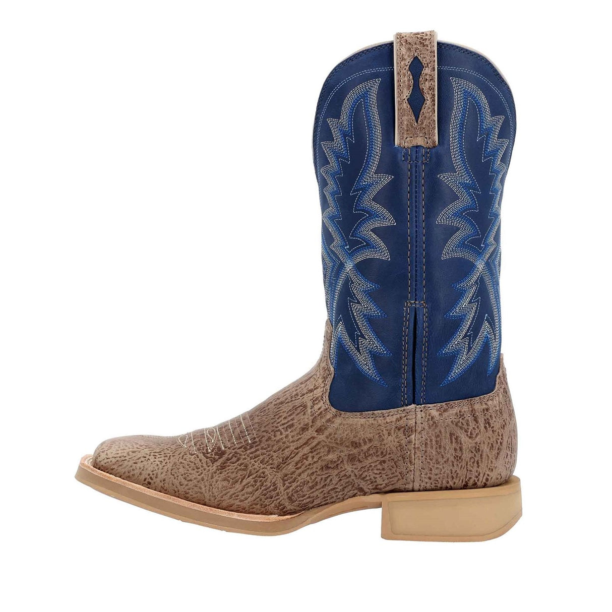 Herren Rebel Pro Lite Westernstiefel Helles Büffelbraun und Nebel