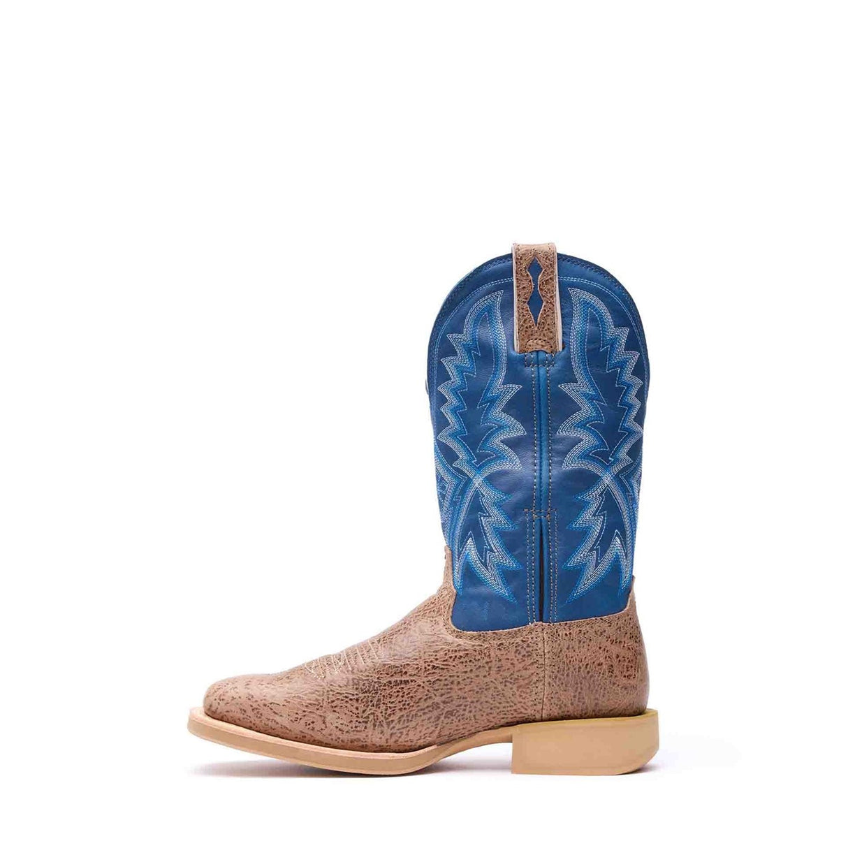 Herren Rebel Pro Lite Westernstiefel Helles Bueffelbraun und Nebel
