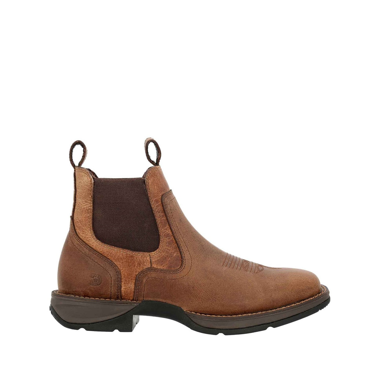 Herren Red Dirt Rebel Western-Ankleboots Old-Town-Braun und Hellbraun