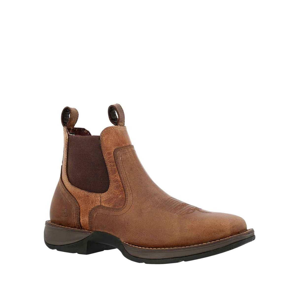 Herren Red Dirt Rebel Western-Ankleboots Old-Town-Braun und Hellbraun