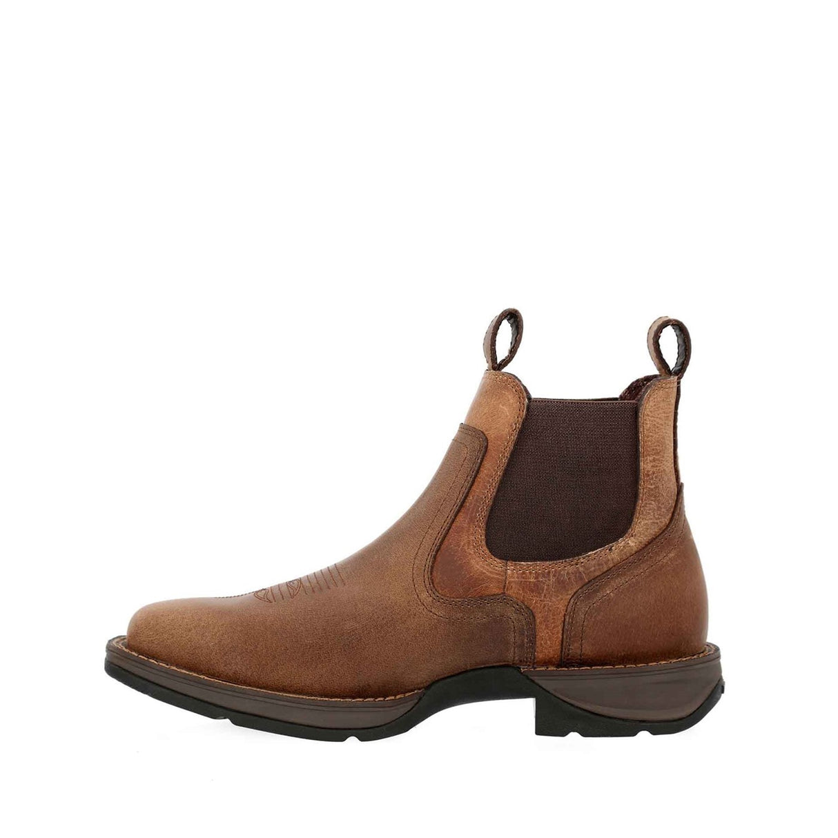 Herren Red Dirt Rebel Western-Ankleboots Old-Town-Braun und Hellbraun