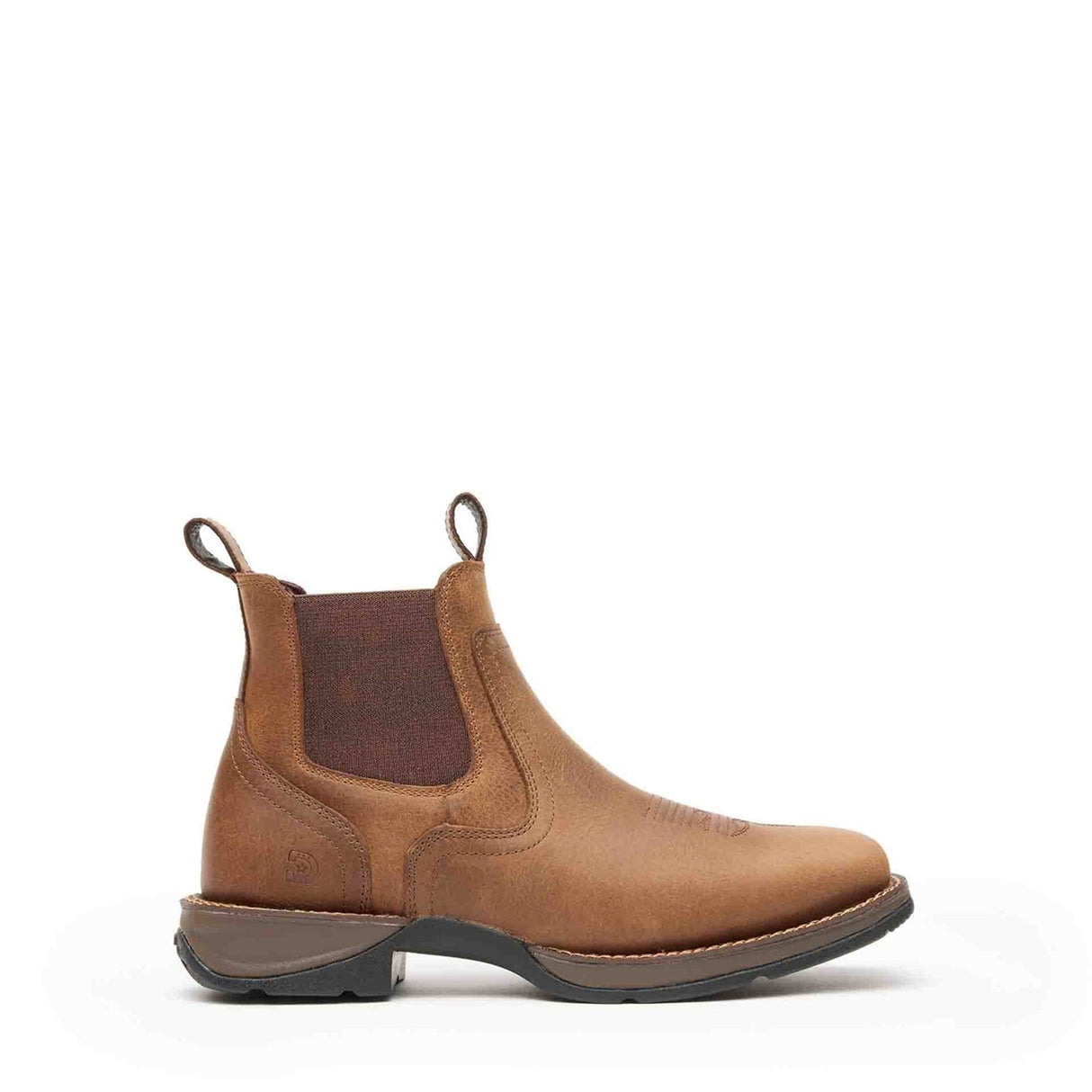 Herren Red Dirt Rebel Western-Ankleboots Old-Town-Braun und Hellbraun
