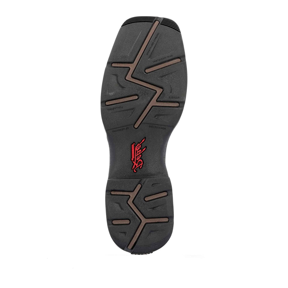 Herren Red Dirt Rebel Western-Ankleboots Old-Town-Braun und Hellbraun