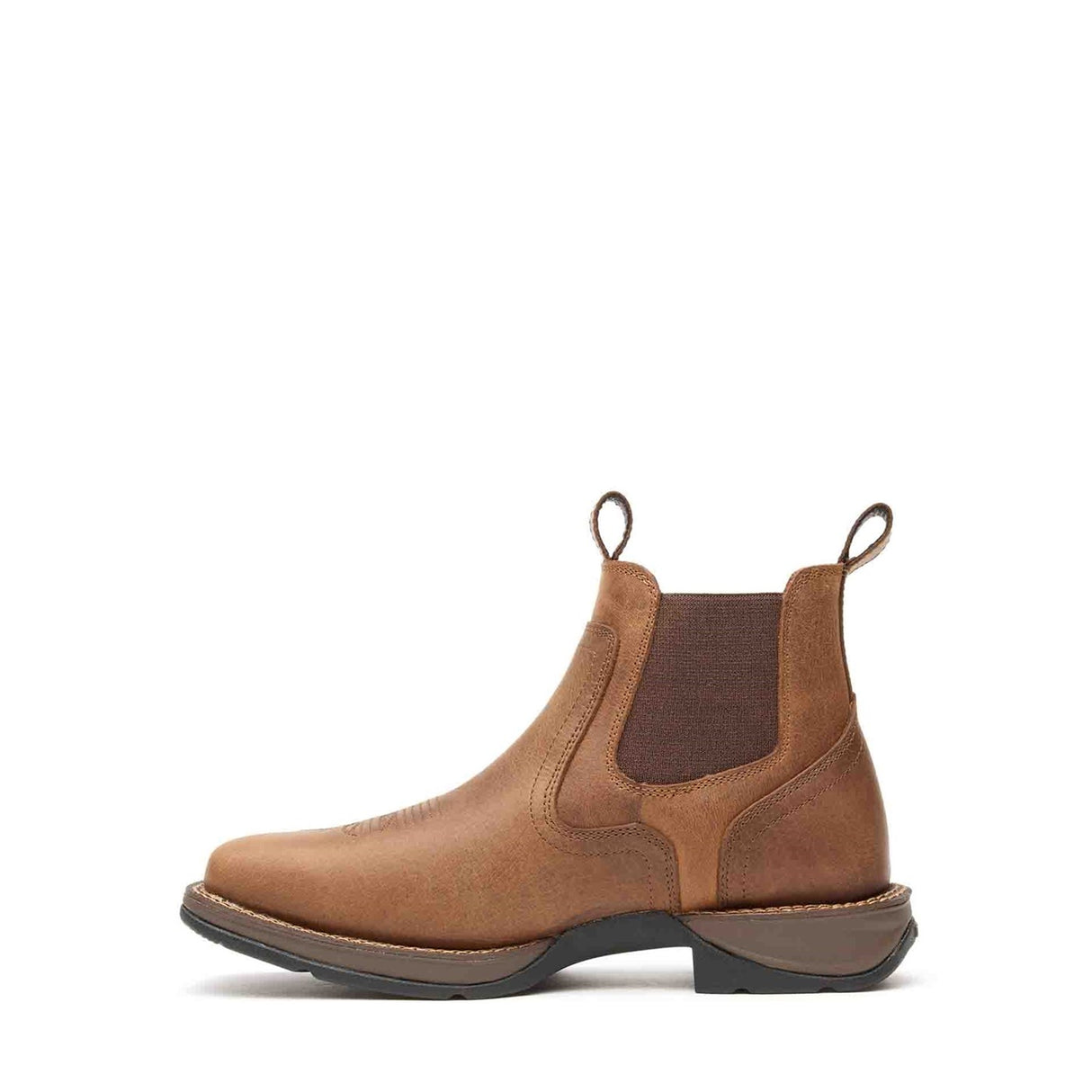 Herren Red Dirt Rebel Western-Ankleboots Old-Town-Braun und Hellbraun