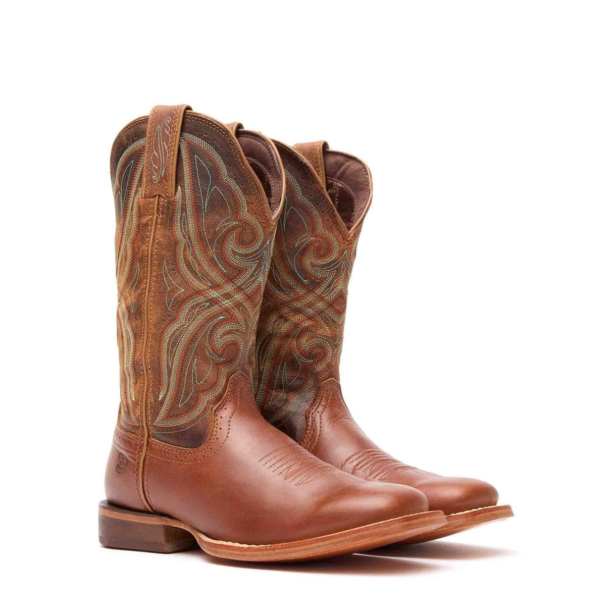 Damen Arena Pro Westernstiefel Kastanie