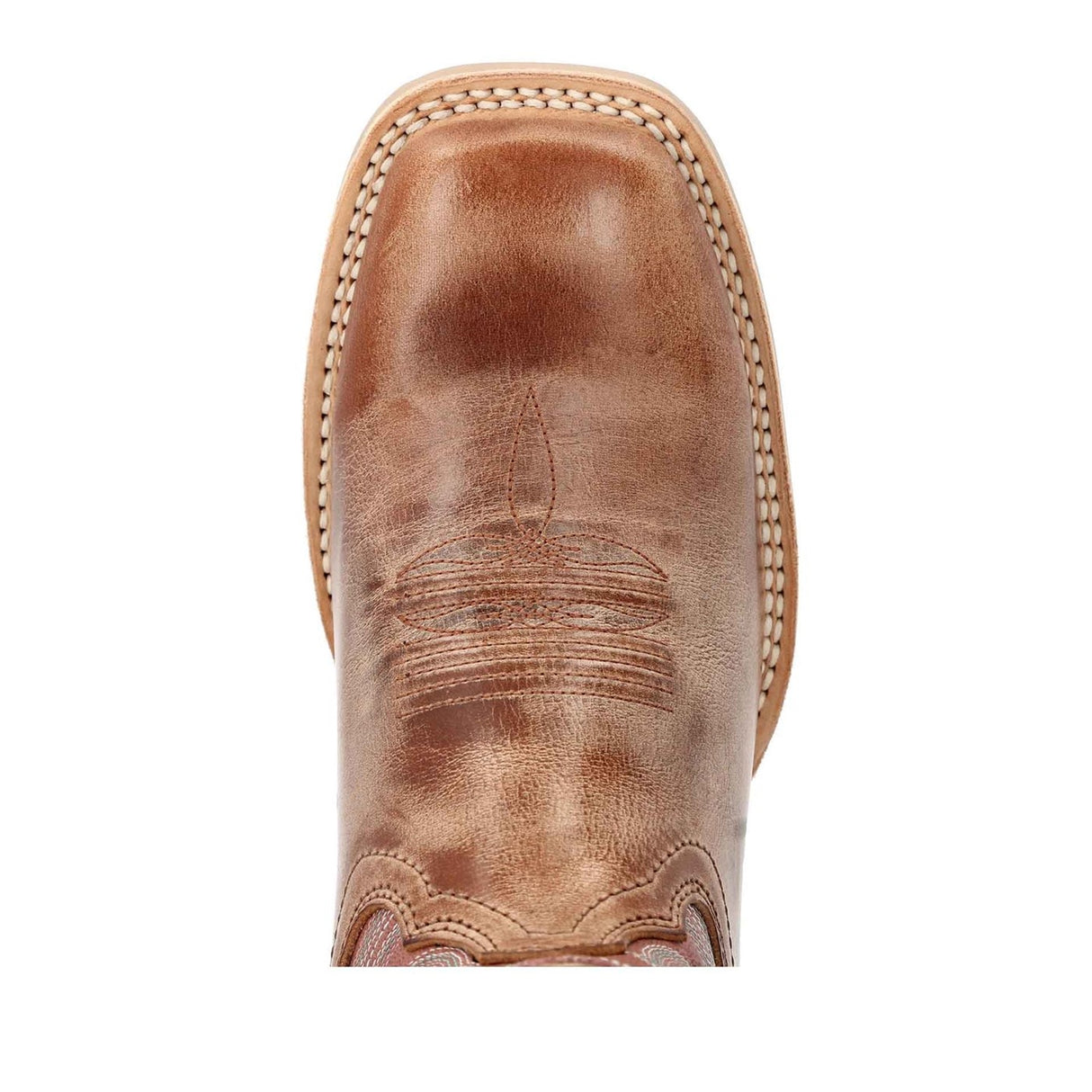 Damen Lady Rebel Pro Westernstiefel Altbraun Himmelblau