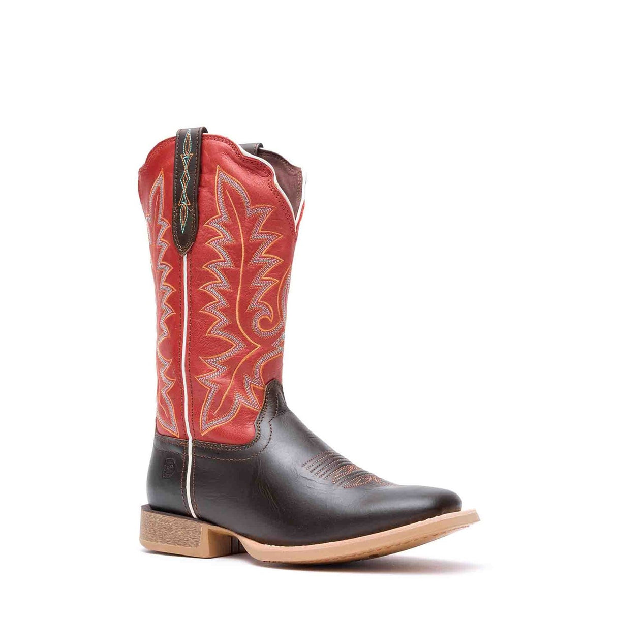 Damen Lady Rebel Pro Westernstiefel Hickory und Chilischote