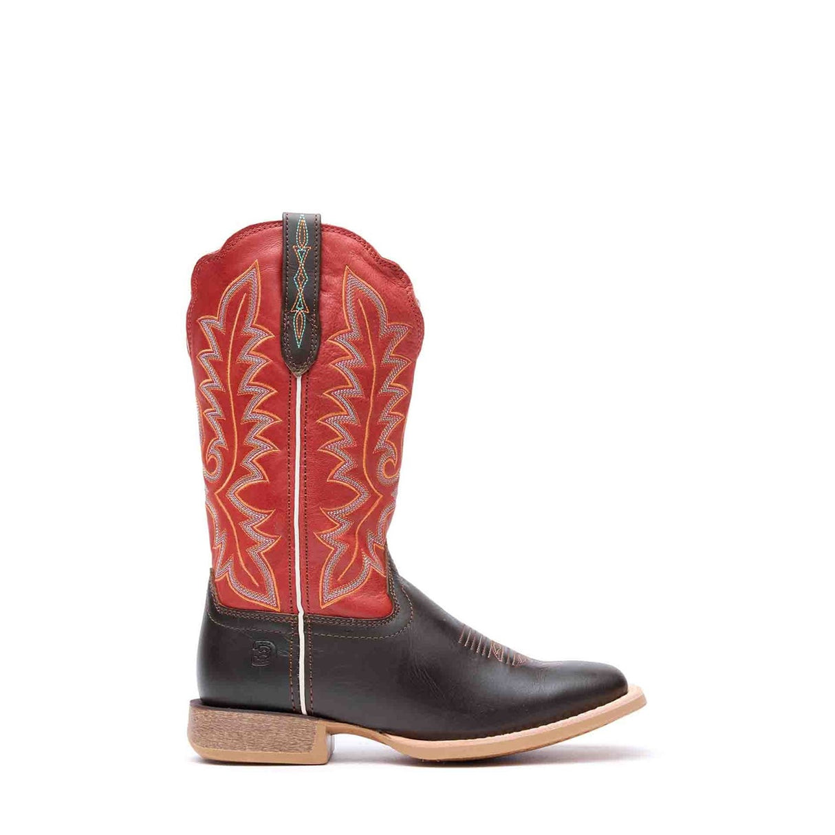 Damen Lady Rebel Pro Westernstiefel Hickory und Chilischote