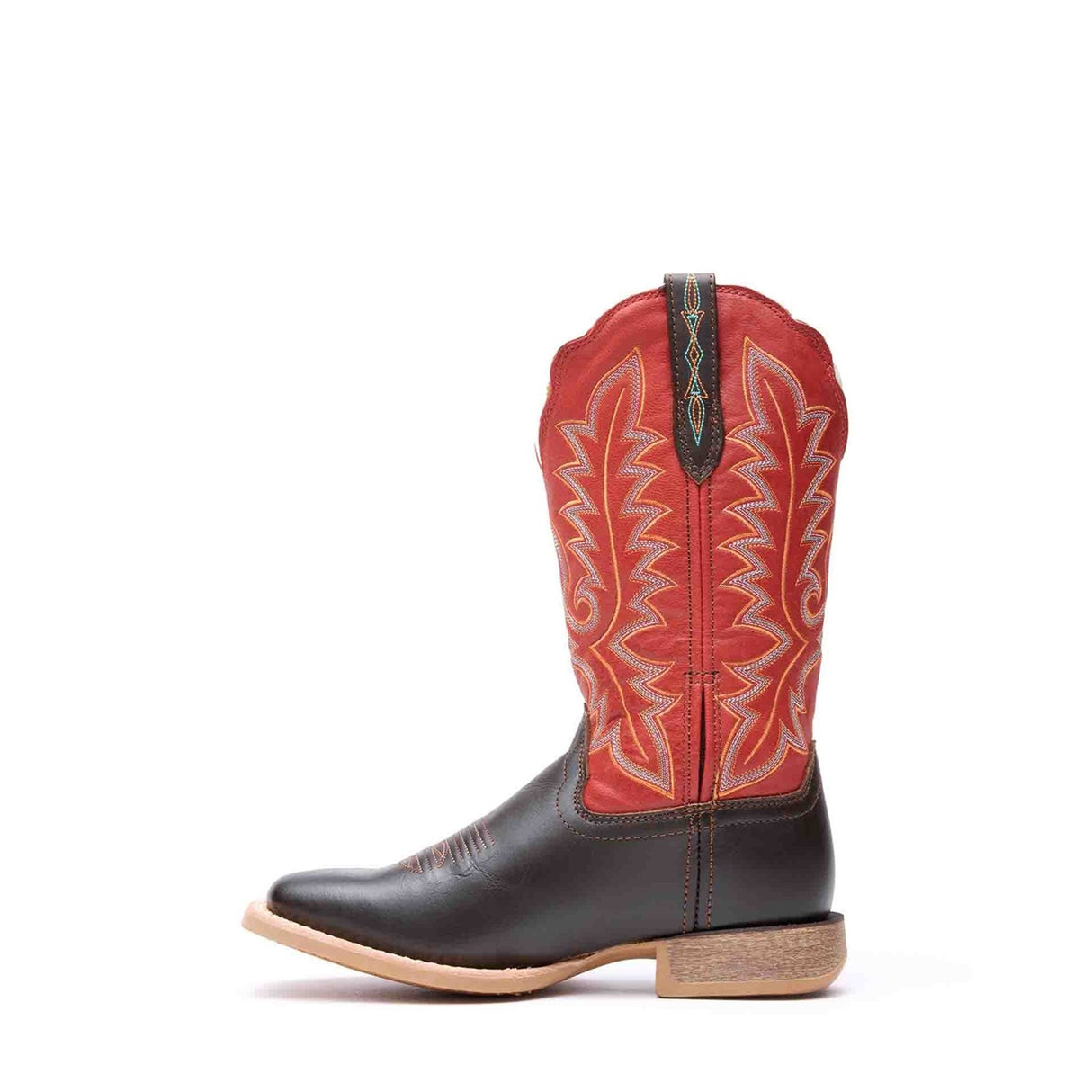 Damen Lady Rebel Pro Westernstiefel Hickory und Chilischote