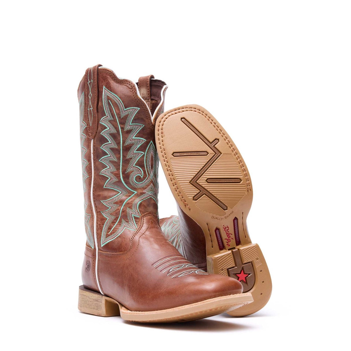 Damen Lady Rebel Pro Westernstiefel Bruenierter Sand