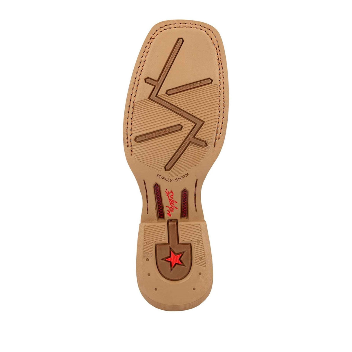 Damen Lady Rebel Pro Westernstiefel Wacholderbraun