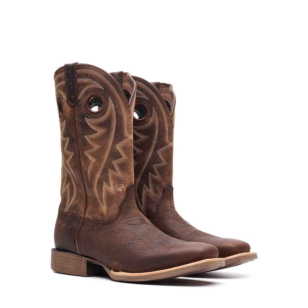 Herren Rebel Pro Westernstiefel mit weiter Passform Kastanienbraun