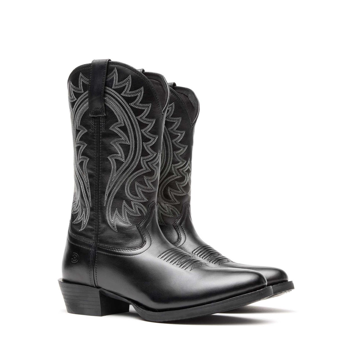 Herren Shyloh Westernstiefel Poliertes Onyx-Schwarz