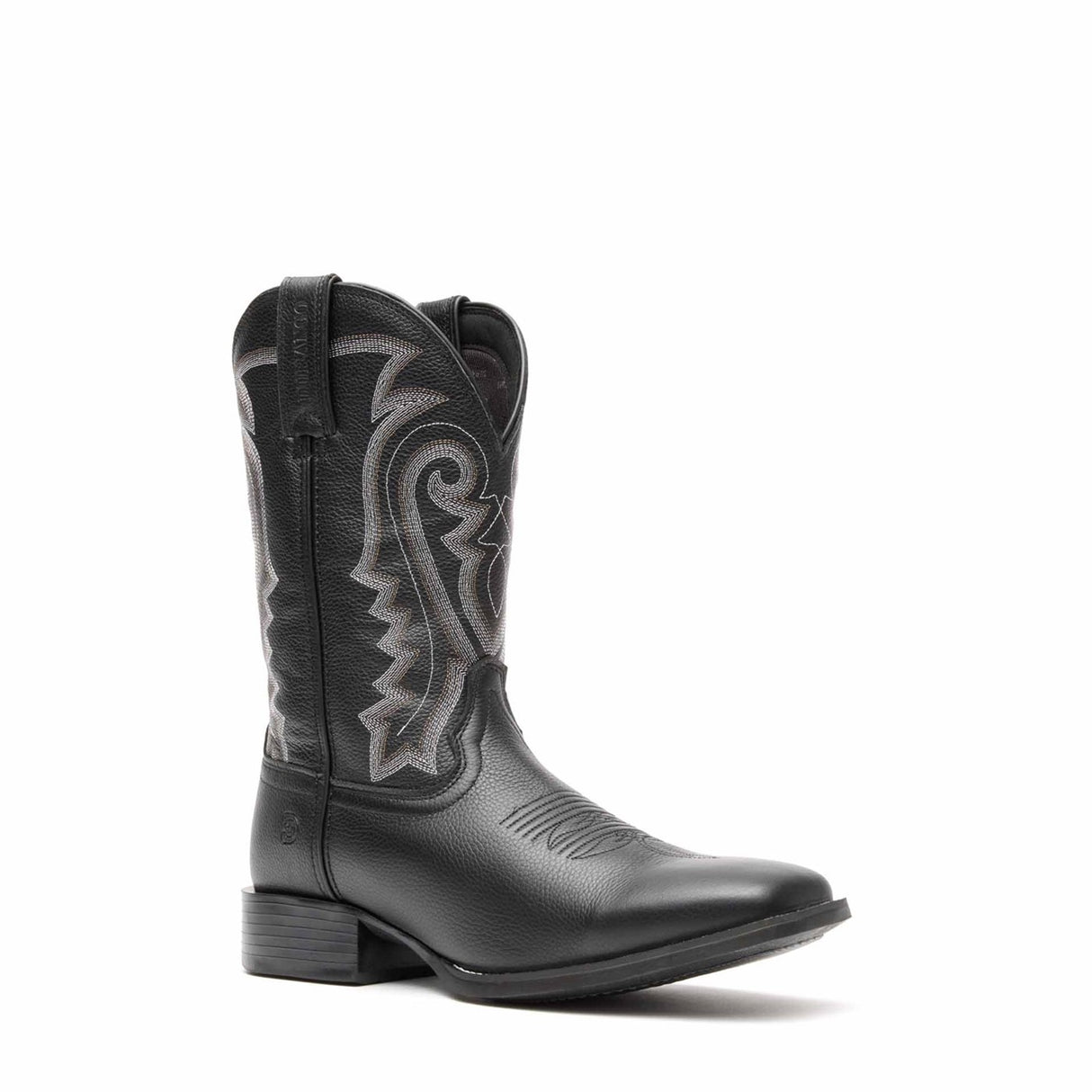 Herren Westward Westernstiefel Onyx-Schwarz