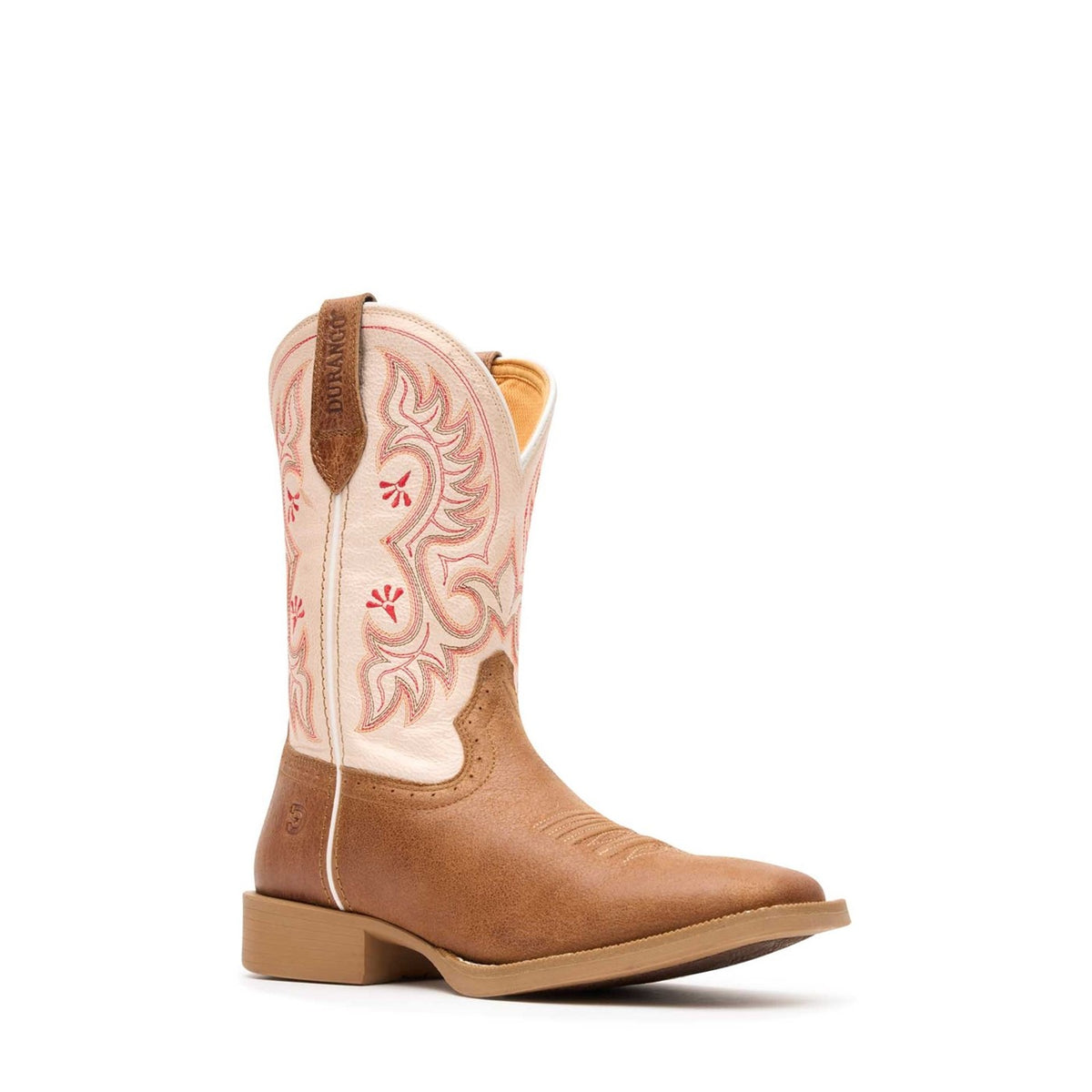Damen Shyloh Westernstiefel Honigbraun Metallic-Pfirsich