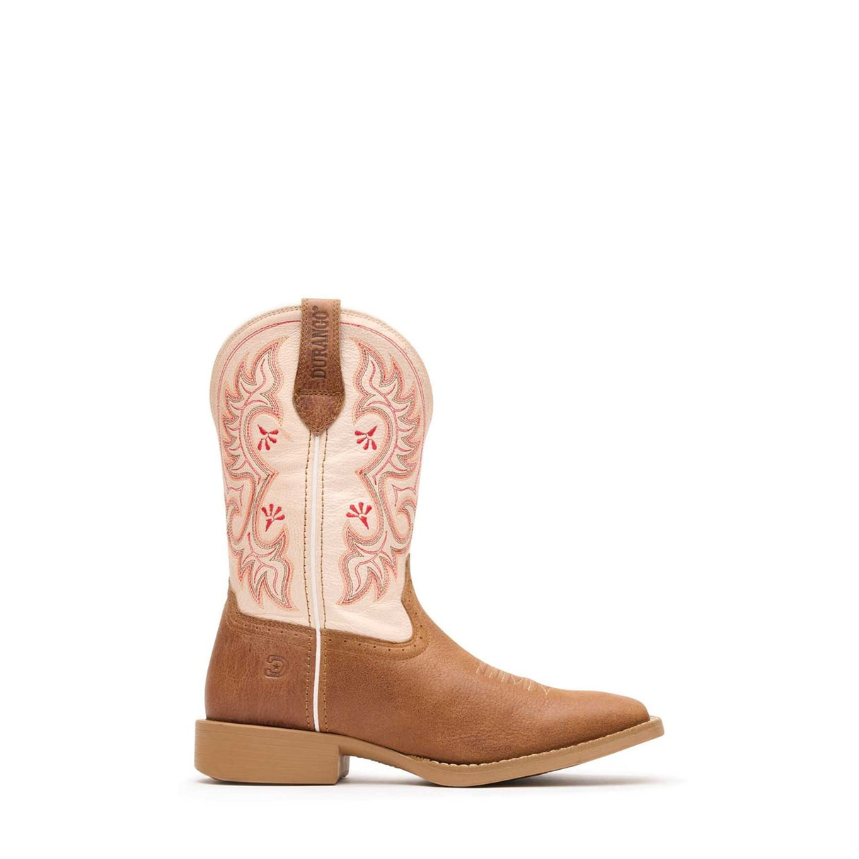 Damen Shyloh Westernstiefel Honigbraun Metallic-Pfirsich