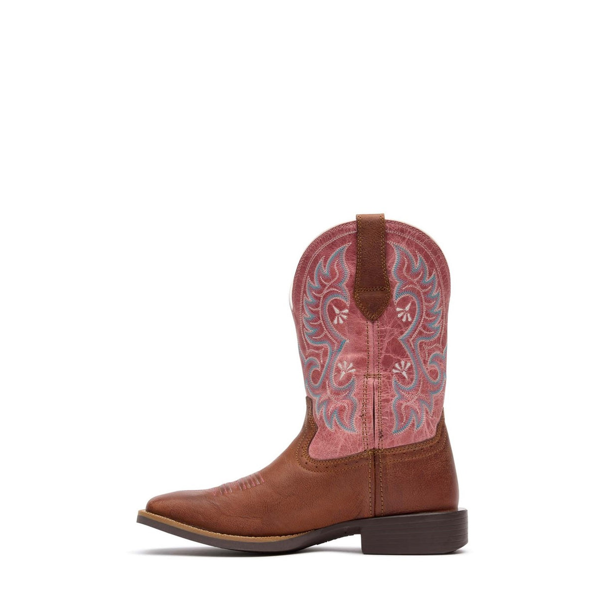 Damen Shyloh Westernstiefel Rostbraun Altrosa