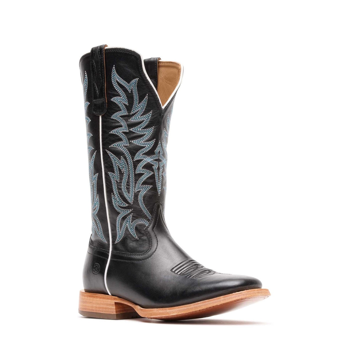 Damen Arena Pro Elite Westernstiefel Poliertes Onyx-Schwarz