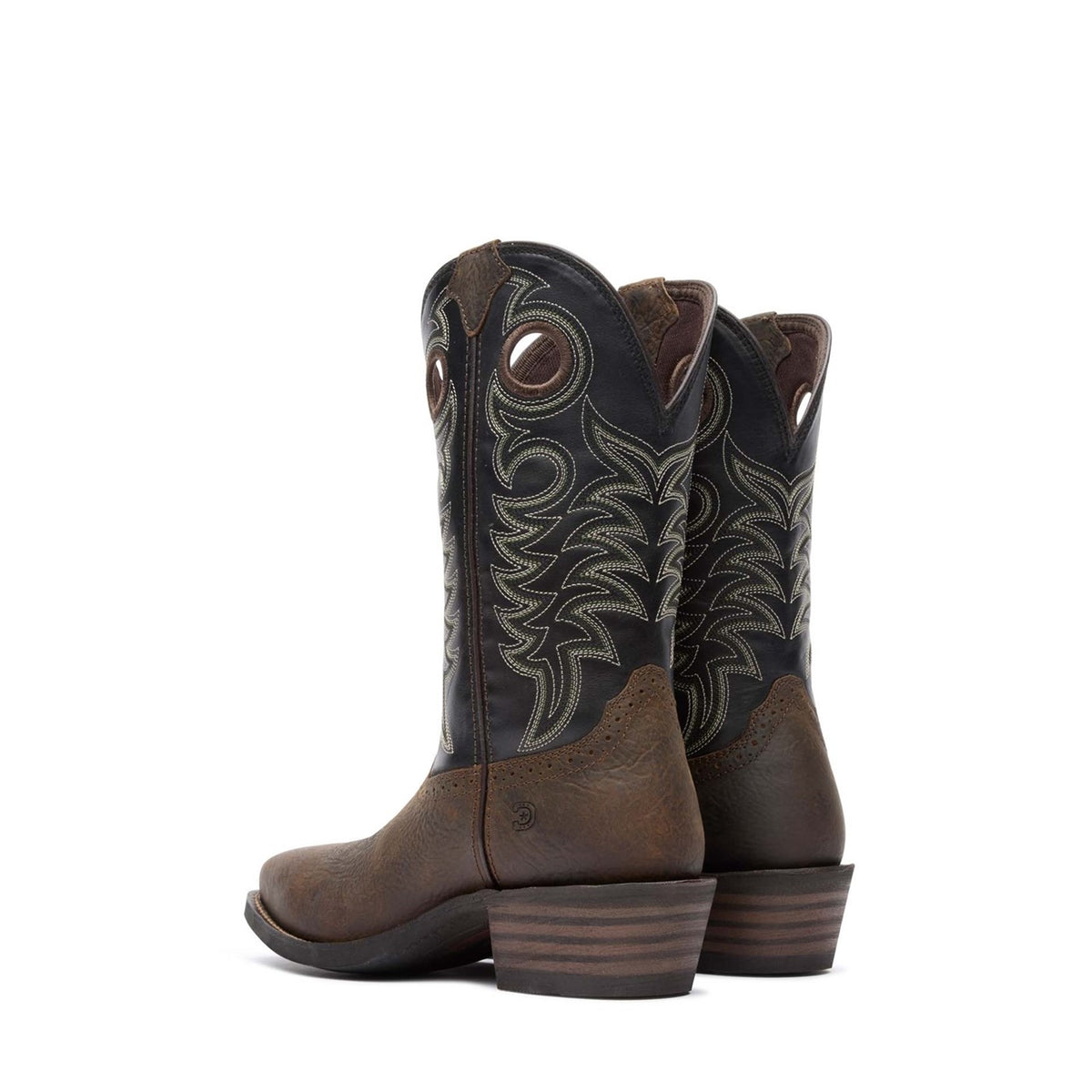 Herren Rebel Pro Westernstiefel Mudstone Schwarz