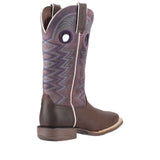 Damen Lady Rebel Pro Westernstiefel Dunkle Erde und Amethyst