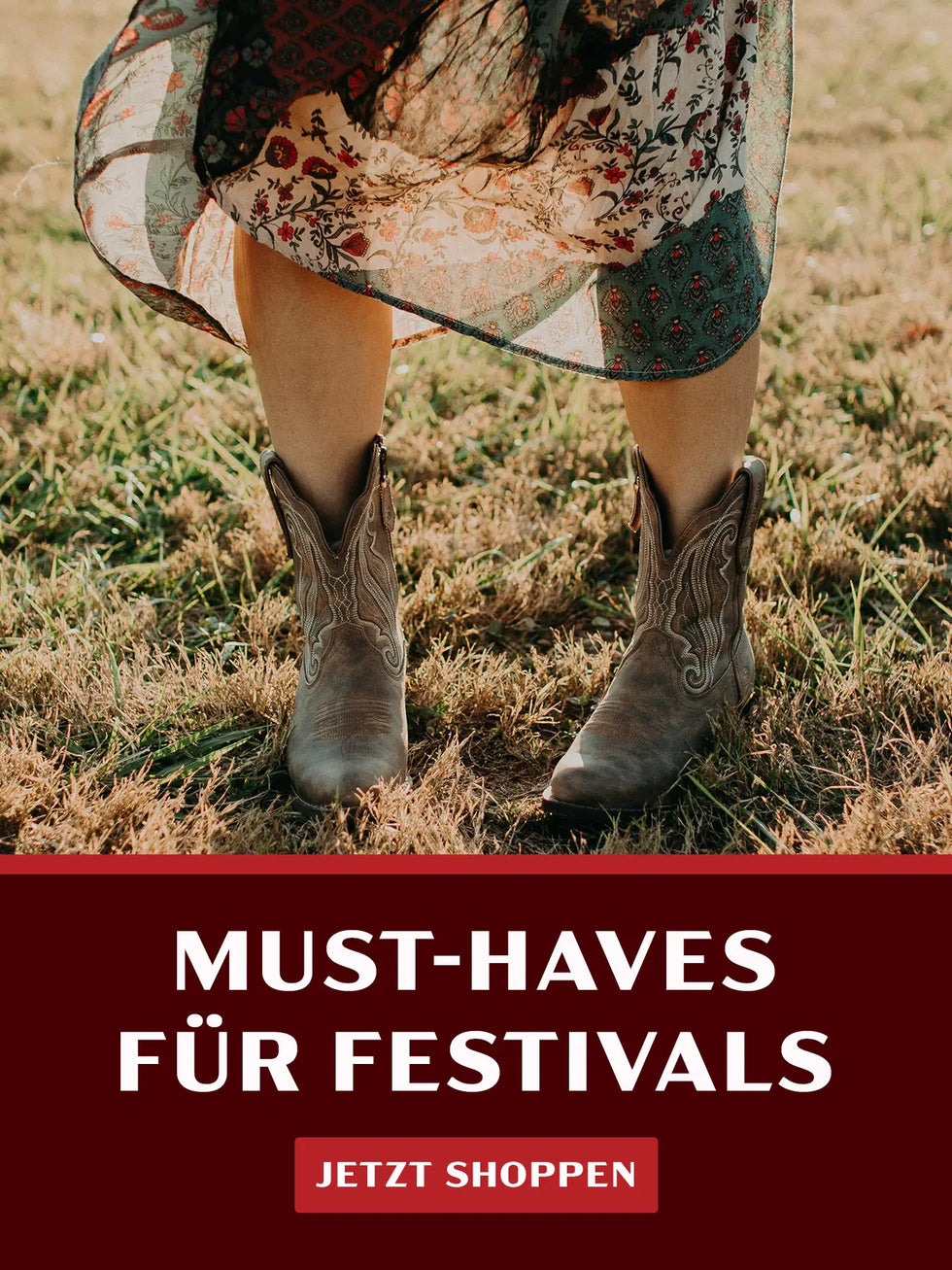 MUST-HAVES FÜR FESTIVALS. JETZT SHOPPEN