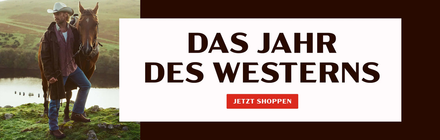 DAS JAHR DES WESTERNS. JETZT SHOPPEN