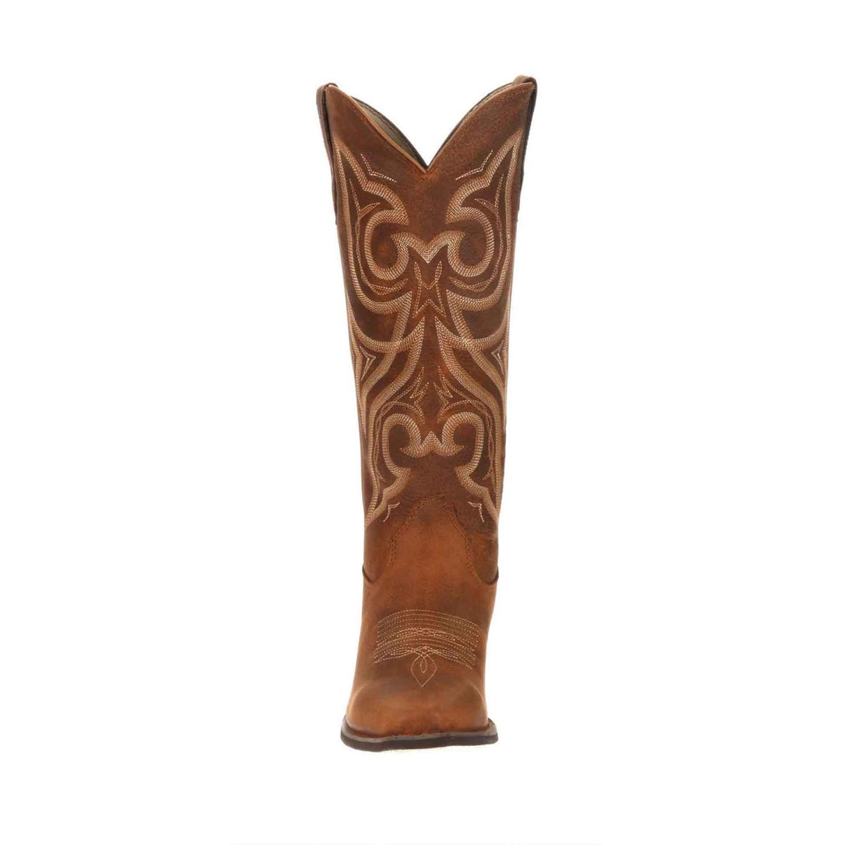 Damen Crush Westernstiefel Distressed-Cognac
