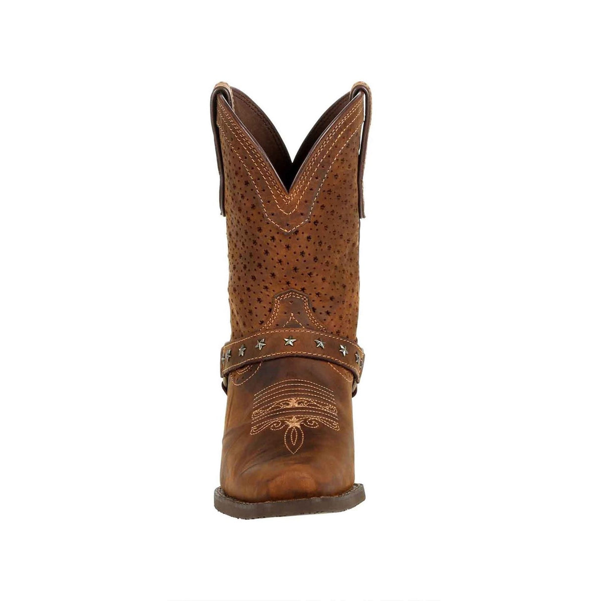 Damen Crush Westernstiefel Rehbraun