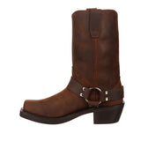 Damen Harness Bikerboots Braun Harness