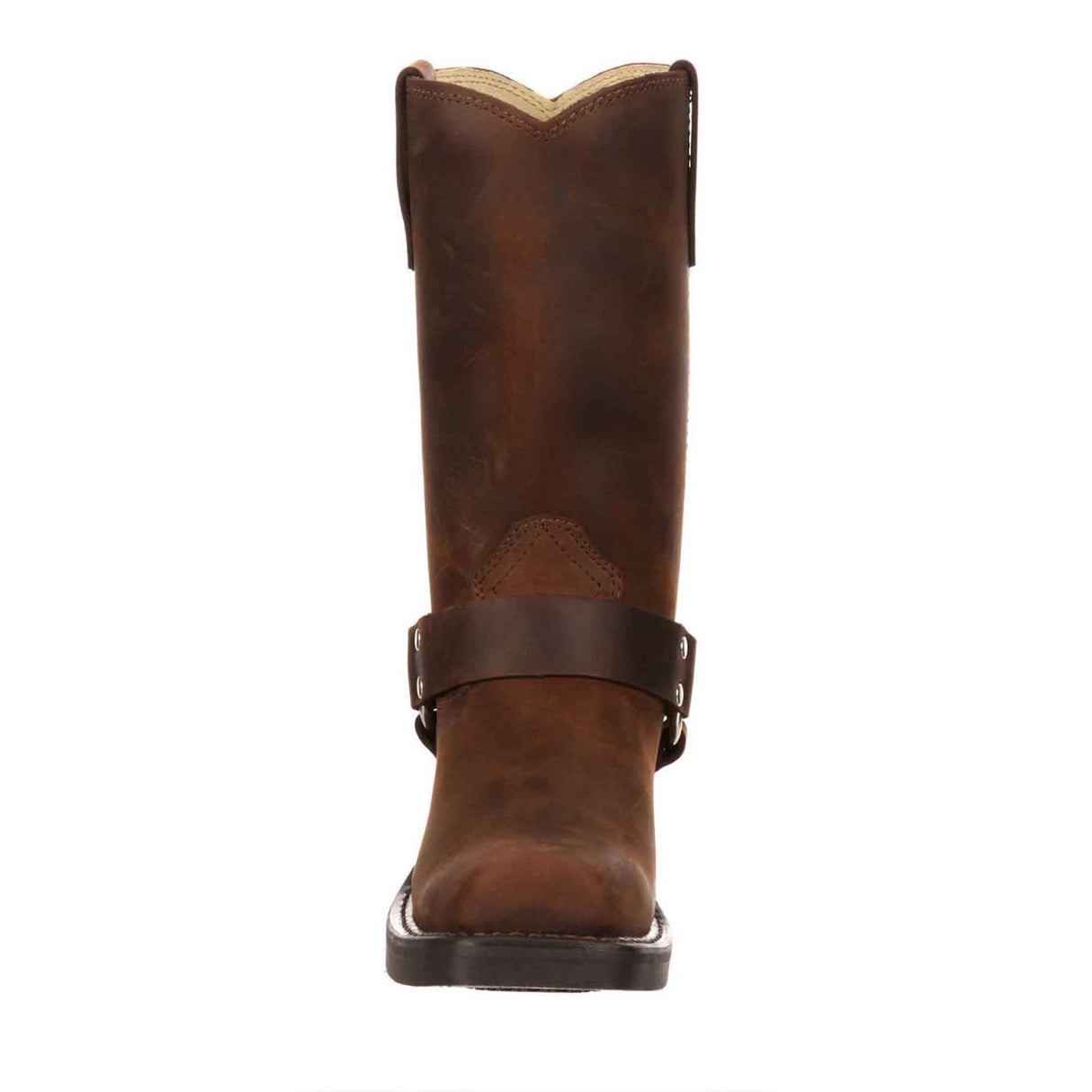 Damen Harness Bikerboots Braun Harness