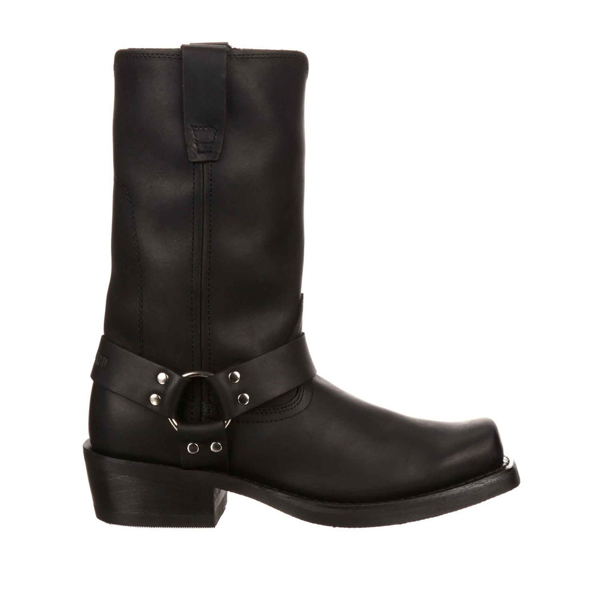 Damen Harness Bikerboots Schwarz